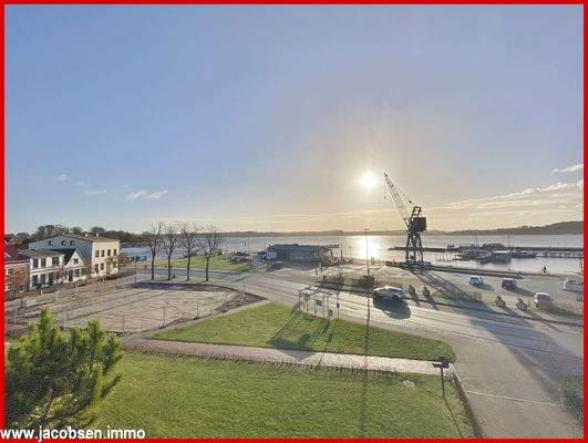 Ausblick vom Balkon in Richtung Südosten