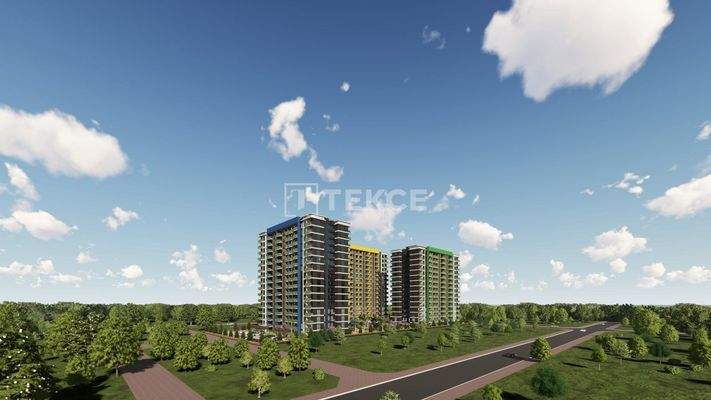 Newly-Built Flats Near the Beach in Çeşmeli Mersin