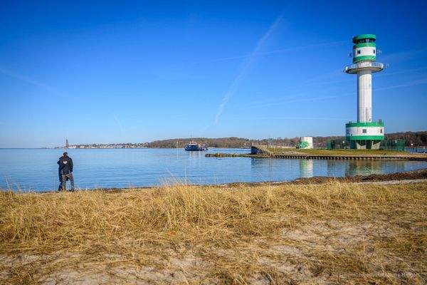 Ausblicke: am Leuchtturm Friedrichsort