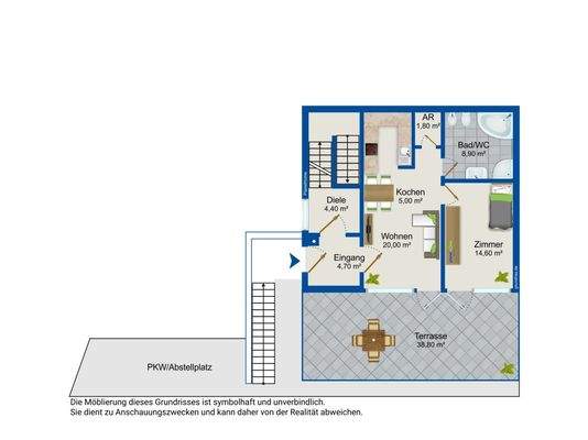 Grundriss Erdgeschoss