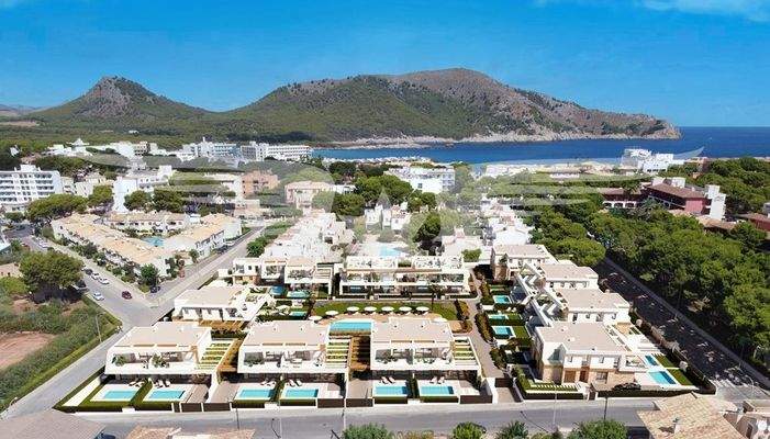 Visualisierter Wohnkomplex