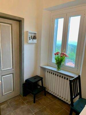 Tolle Aussicht, sogar vom Flur