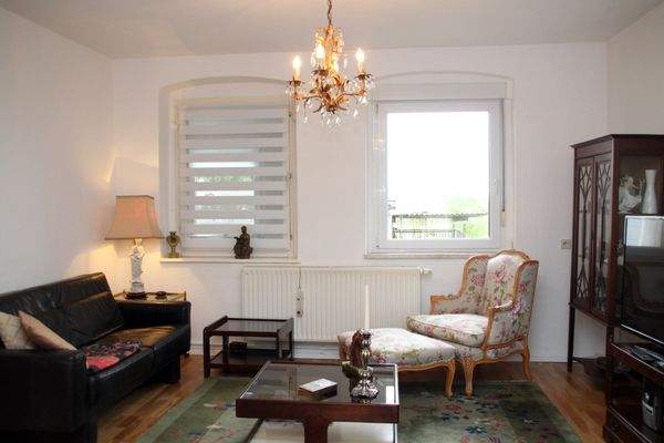 Blick in das Wohnzimmer