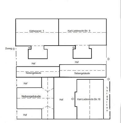 Regelgrundriss gesamter Komplex