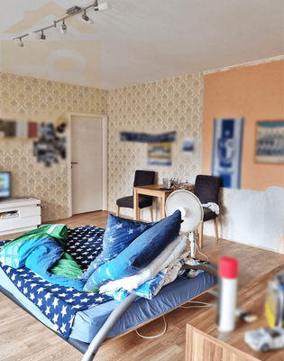 Wohnzimmer/Schlafzimmer