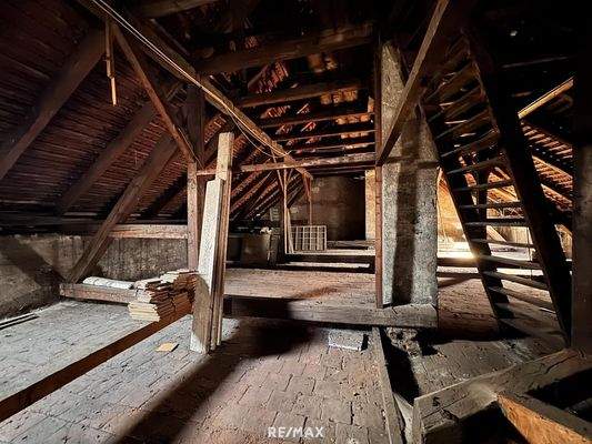 Dachboden für die Schaffung weitere Wohnfläche