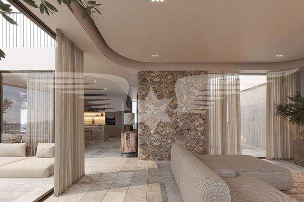 Visualisierter Wohnbereich