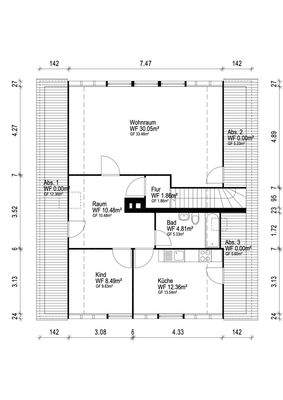 Grundriss - Dachgeschoss