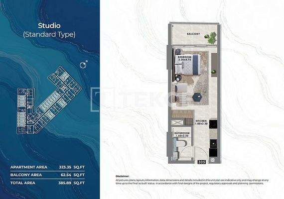 Luxury Lakeside Apartments in Dubai with 1% Monthly Payment Plan