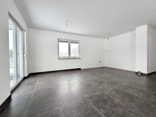 Wohnbereich mit offener Küche