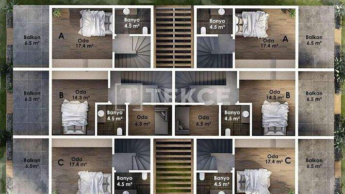 Brand New Villas in an Advantageous Location in İzmir Urla