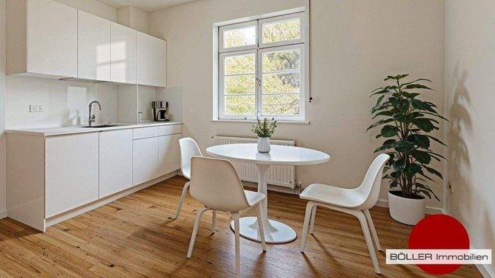 Küche OHNE Einbauküche!