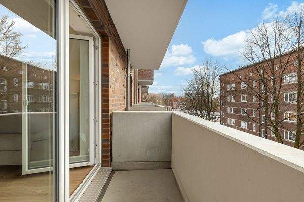 Balkonaussicht nach links