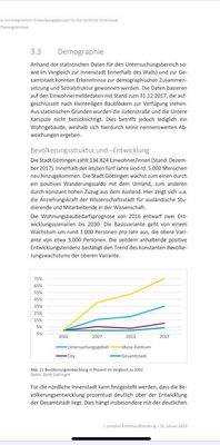 Mietentwicklung im Iduna, gelb