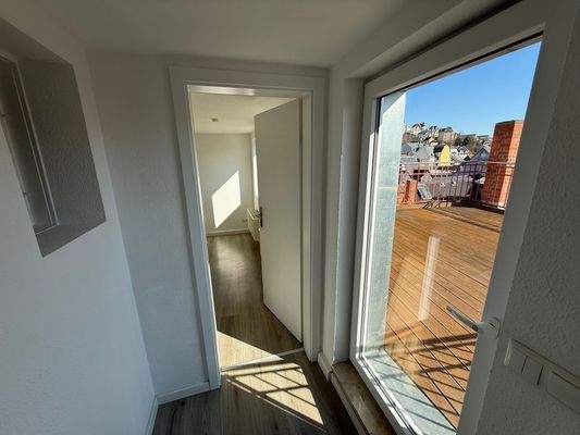 Ausgang zur Terrasse