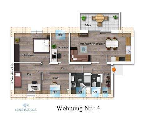 Wohnung Nr.: 4!