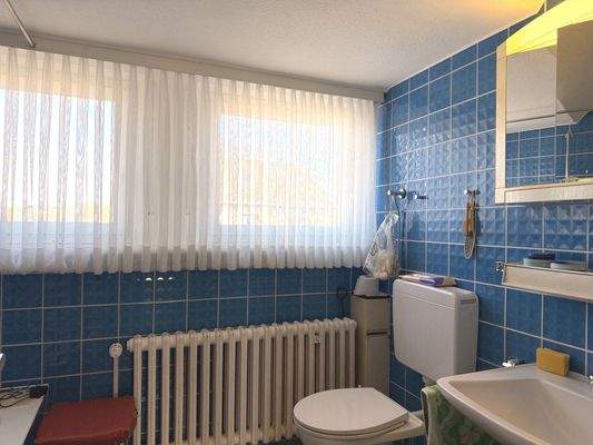 Bad im Dachgeschoss