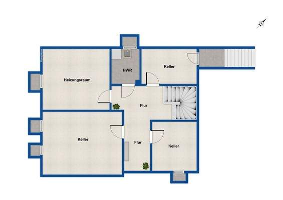 Grundriss Kellergeschoss