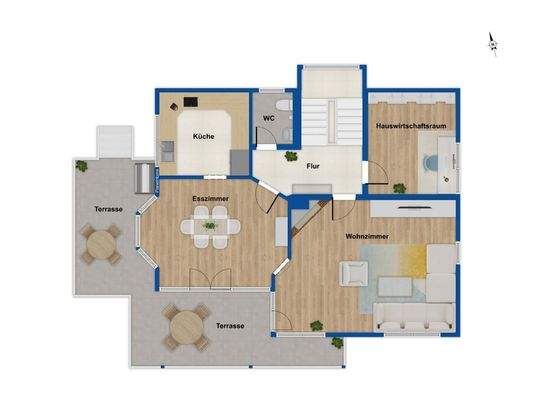 Grundriss - Erdgeschoss