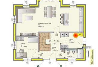 Grundrissbeispiel EG