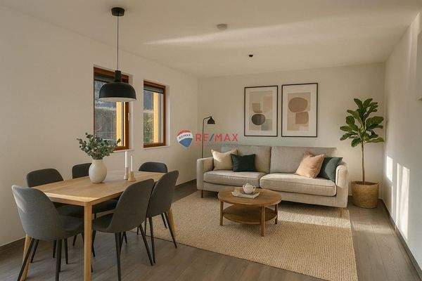 AI Visualisierung - Wohn-Esszimmer