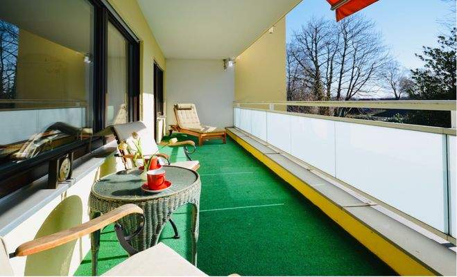 LEBENSQUALITÄT AUF DER LOGGIA