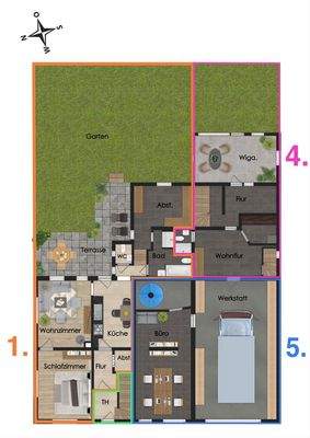 Grundriss - Erdgeschoss