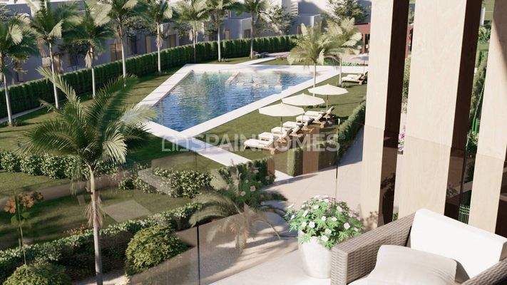 Stylish Flats in Comprehensive Complex with Pool in Murcia