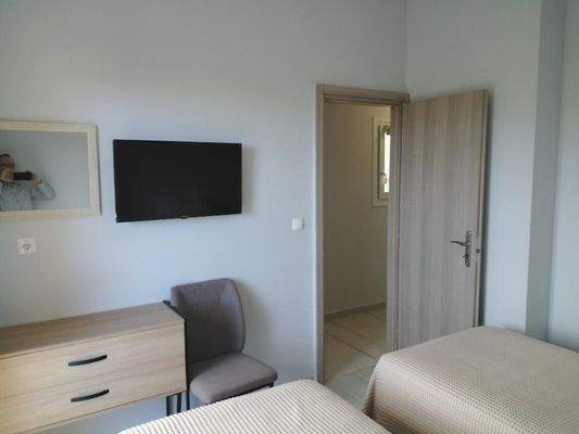 Kreta Pirgos Psilonerou - Doppelhaushälfte mit Meerblick - zu Fuß zum Strand