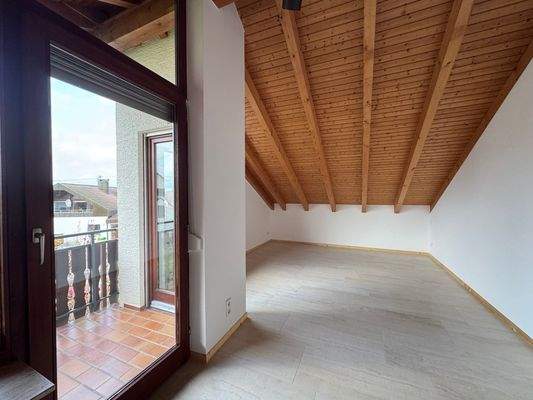 Wohnbereich - mit Balkon