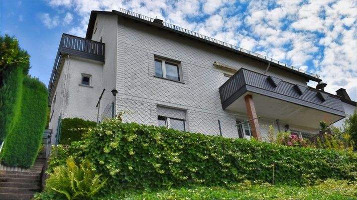 Gartenansicht zum Haus