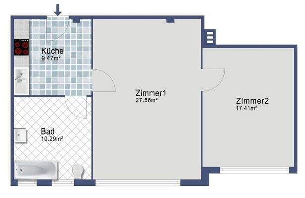 Ausschnitt Grundriss