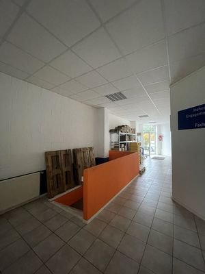 Blick zum Empfang - einladend