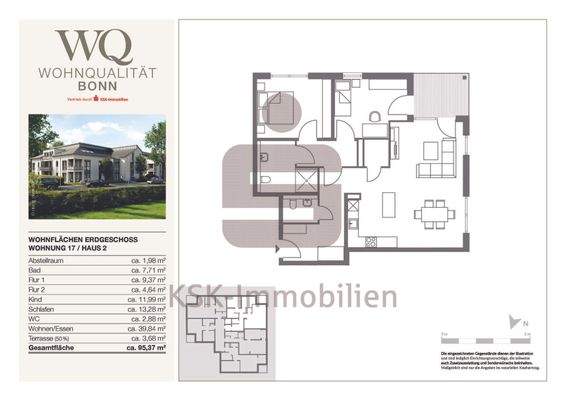 Grundriss Haus 2 Wohnung 3