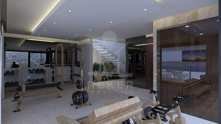 Einzigartiges Wohnerlebnis mit  Entertainment im Untergeschoss