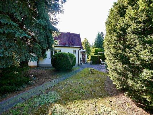 Gartenansicht Haus