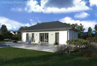 Bungalow 1 Walmdach Ansicht 2