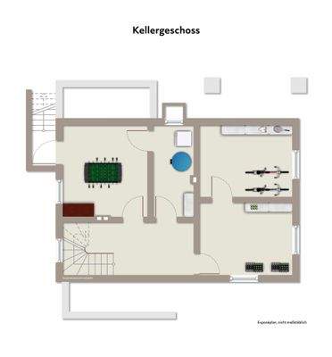 Exposeplan-Kellergeschoss