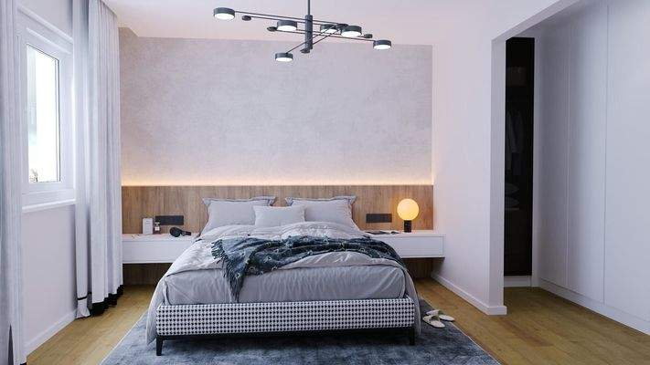 07 Visualisierung Schlafzimmer