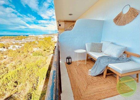 Große Terrasse/Balkon 