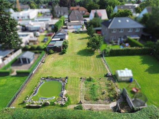 Großflächiges Grundstück