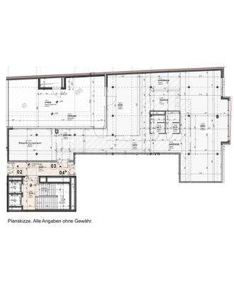 Grundriss 1. OG Top 3