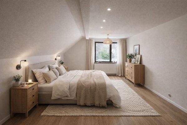 Einrichtungsbeispiel Schlafzimmer