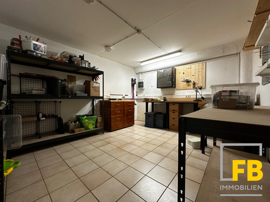 Untergeschoss: Werkstatt-/Mehrzweckraum