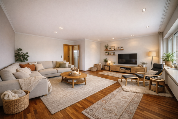 KI Einrichtungsbeispiel - Wohnzimmer