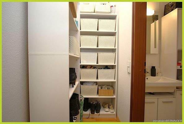 Nische als Staufläche