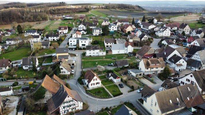 Blick über Huttingen/ Umgebung