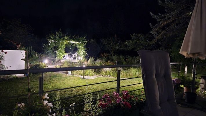 Abends auf der Veranda