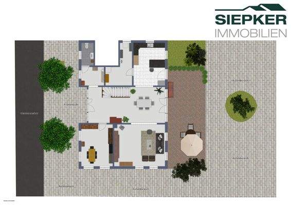 Grundriss Außenbereich