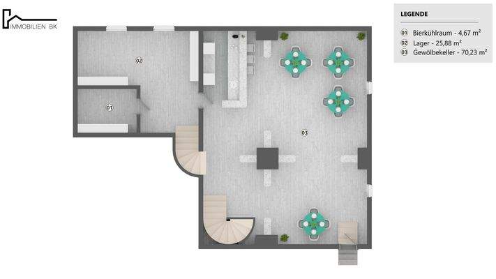 Grundriss Kellergeschoss